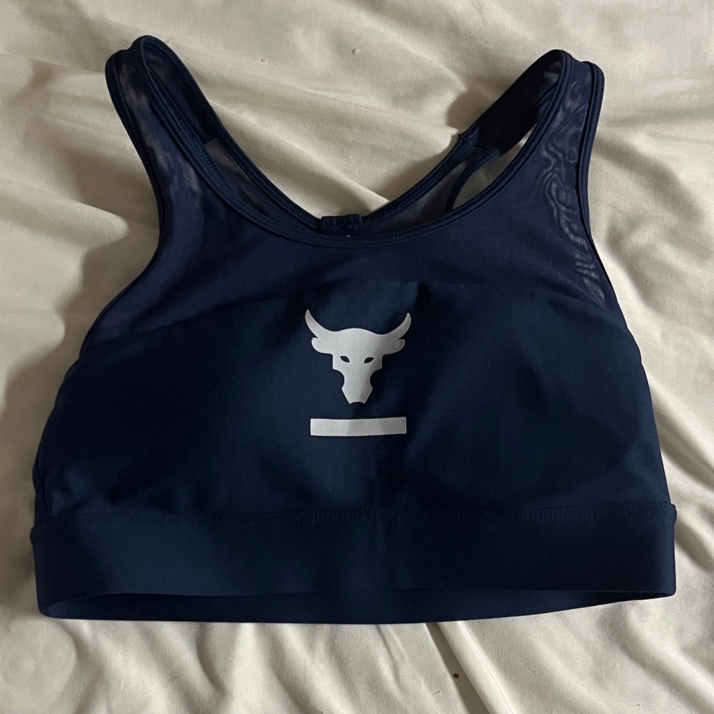 Under Armour Midnight Blue Sports Bra